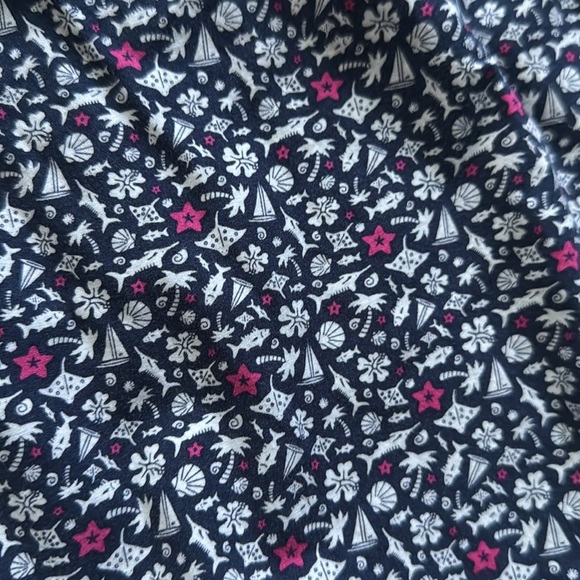Vineyard vines cropped cotton nautical pajama bottoms medium - Picture 4 of 6